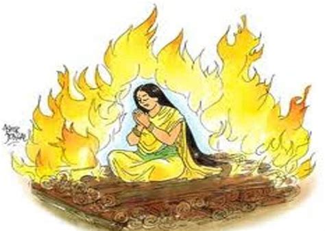 Sati Pratha The Burning Of Widows In Hinduism Rexhindu