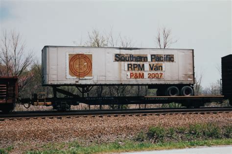 Tofc Trailer On Flat Car Gorham Il Railroad Rolling St Flickr