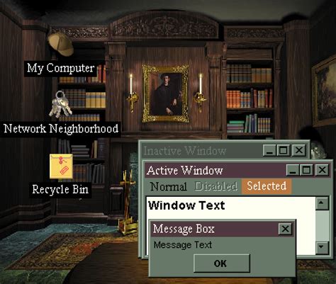Windows Mystery Theme With 3d Study Themeworld Free Download