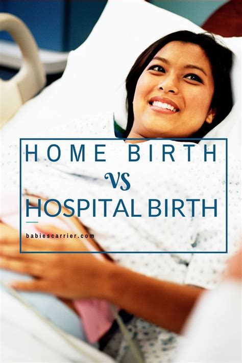 Home Birth Vs Hospital Birth Onepronic