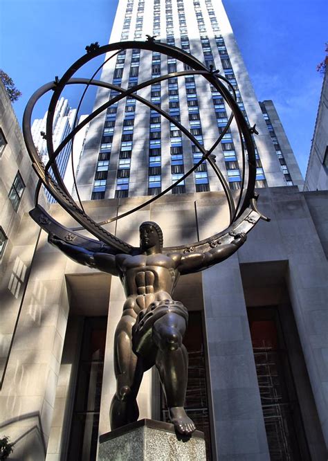 Atlas Statue At Rockefeller Center Photograph By Dan Sproul