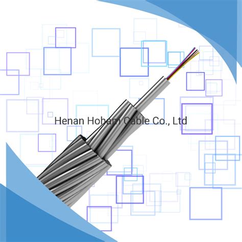 Core Single Mode Corning Optical Fiber Composite Opgw Cable China