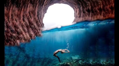 Mermaid Cave 🇺🇸 Secret Cave Oahu Hawaii Gopro Footage Youtube