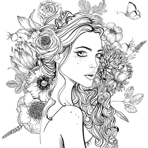 Coloring Book For Adults Watercolor 2315 Crafter Files New Svg Cut