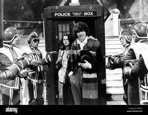 Doctor Who 1977 1978 Louise Jameson As Leela Tom Baker As The Doctor