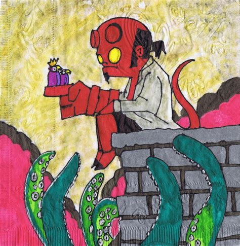 25 Coolest Hellboy Illustration Artworks Graphicsbeam