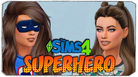СТАНЬ СУПЕРГЕРОЕМ В The Sims 4 ОБЗОР МОДА Superhero Career Youtube