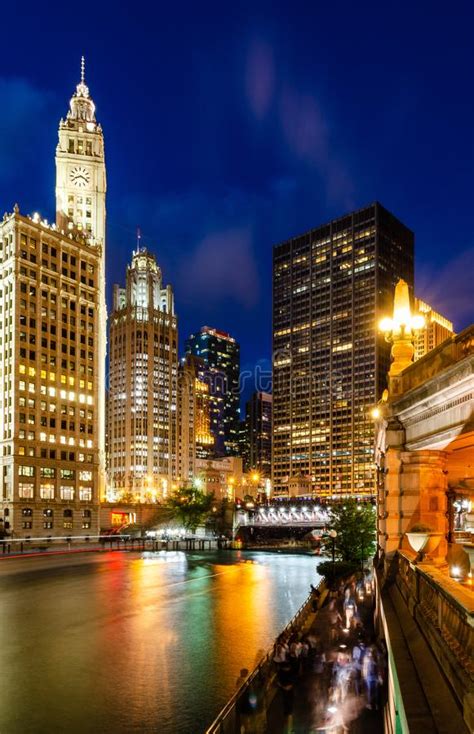 Wrigley Building Chicago Editorial Stock Photo Image Of