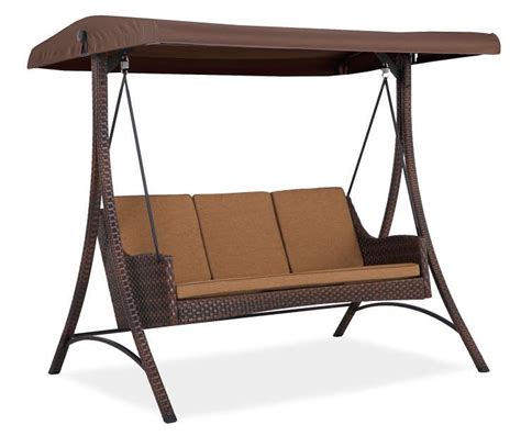 I created this video with the youtube slideshow creator and content image about : Wilson & Fisher Sonoma Resin Wicker 3-Person Canopy Swing ...
