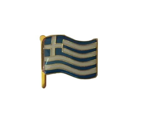 Greek Flag Pins