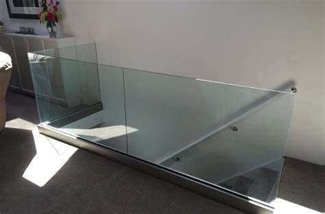Internal Frameless Glass Balustrade For Landing Stairs From Vantage