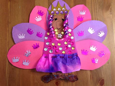 Kindergarten thanksgiving activities free files are included in this blog post. Disguise The Turkey Craft - Princess Turkey Craft ...
