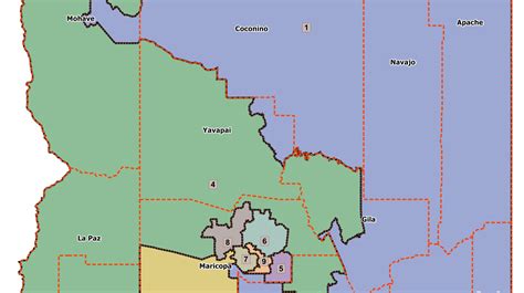 Arizona Us Congressional District Map