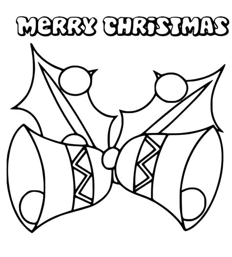 Christmas Bells Printable Coloring Page Download Print Or Color