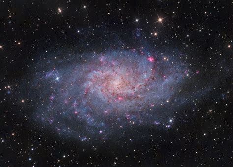M33 Triangulum Galaxy Astrodoc Astrophotography By Ron Brecher
