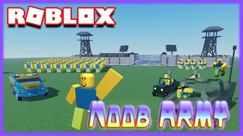 Mon Armee De Noob Roblox Noob Army Tycoon Youtube