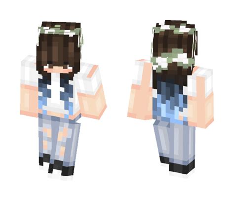 Download Blue Ombre Girl Sugaryteaslxys Minecraft Skin For Free