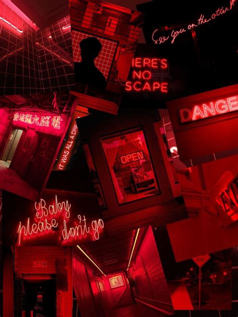 Use images for your pc, laptop or phone. Aesthetic in 2020 | Neon aesthetic, Red aesthetic, Aesthetic