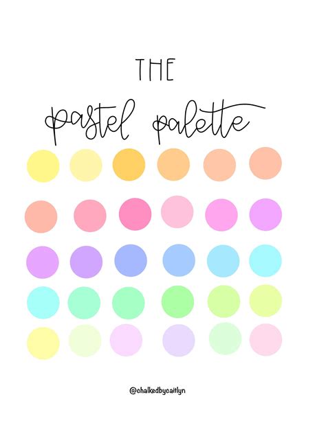 These are some of my favorite color swatches for procreate. The Pastel Procreate Custom Color Palette - iPad - Color ...