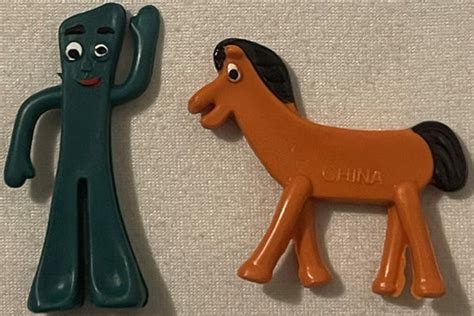 Vintage Gumby And Pokey Figurines S S All Etsy