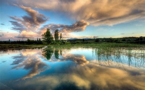 Lake Clouds Sky Wallpapers Hd Desktop And Mobile Backgrounds