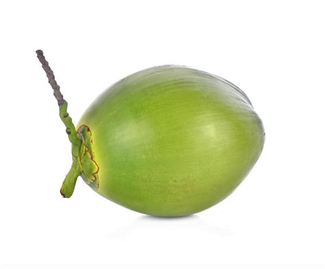 Green Coconut Fruit On A White Background 2045156 Stock Photo At Vecteezy