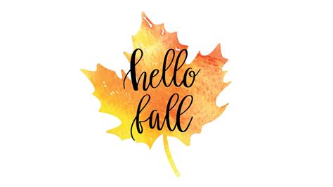 Hello Autumn Sign Wallpapers Wallpaper Cave