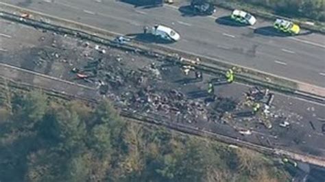 M5 Crash Firework Organisers To Work Closely With Police Bbc News