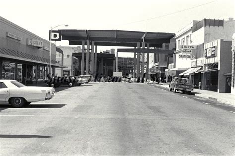Construction Of Downtown Redding Mall Looking North From Placer Street