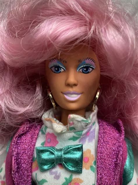 Vintage Hasbro Jem The Holograms Raya Dressed Fashion Doll