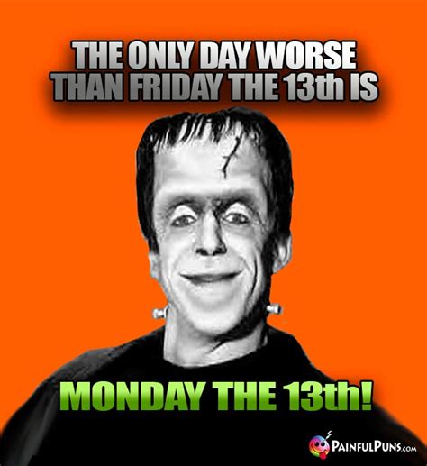 Friday The 13th Jokes Killer Puns Horror Humor 13
