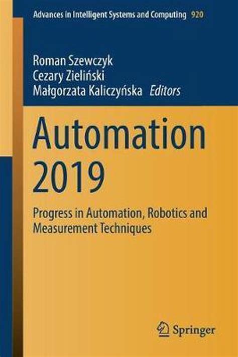 Automation 2019 9783030132729 Boeken
