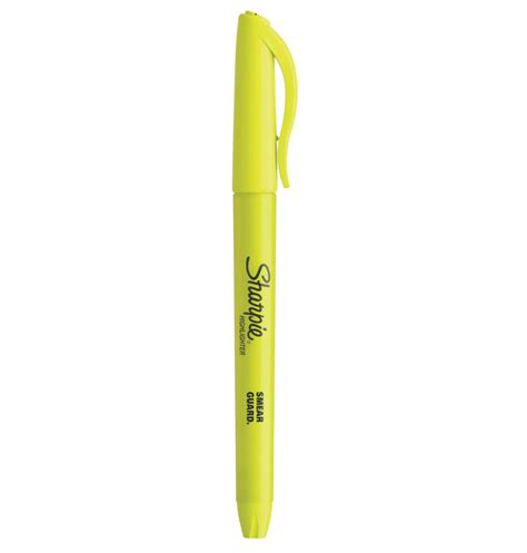 Buy Sharpie Pocket Fluorescent Yellow Highlighter