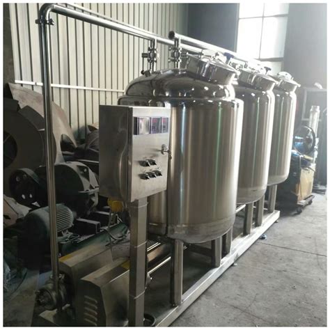 Stainless Steel Clean In Place System Cip Cleaning Machine Station