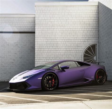 Purple Vorsteiner Lamborghini Huracan Novara At Lambo Newport Beach