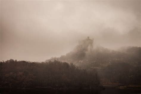 Castle Dark Ages Fog Foggy History Italy Medieval Middle Ages