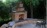 Pictures of Gas Log Outdoor Fireplace