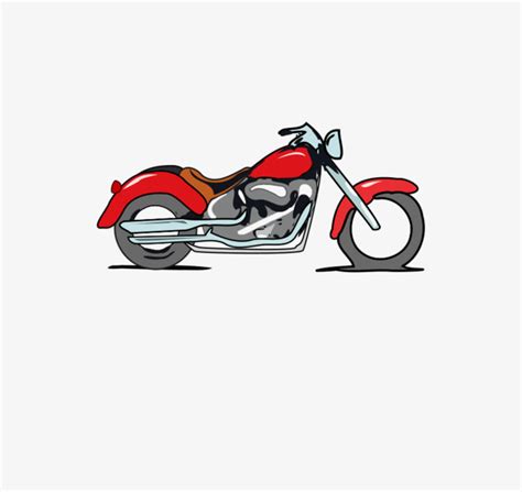 A Red Motorcycle, Motorcycle Clipart, Motorcycle, Red PNG Transparent Image and Clipart for Free ...