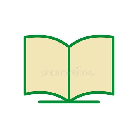 Open Book Icon Vector Design Templates Stock Vector Illustration Of