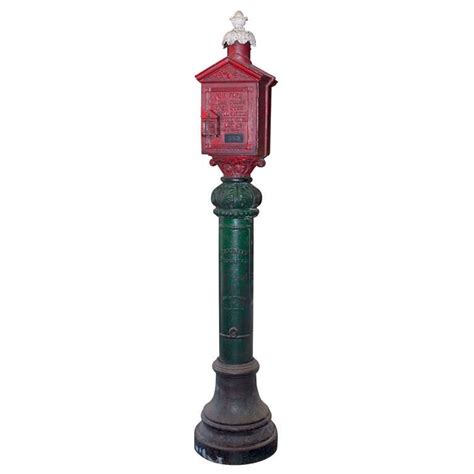Antique New York City Fire Department Call Box At 1stdibs