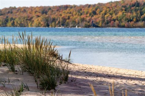 Sand Point Beach At Pictured Rocks National Lakeshore In The Upper