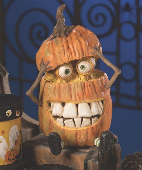 monster pumpkin with googly eyes halloween pumpkin designs halloween decorations fall