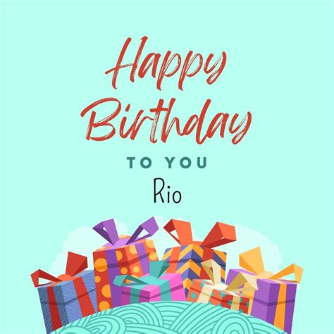 100 Hd Happy Birthday Rio Cake Images And Shayari