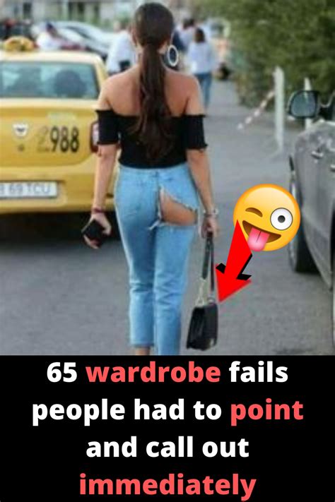 Wardrobe Fails People Had To Point And Call Out Immediately