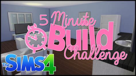 5 Minute Build Challenge Sims 4 Youtube