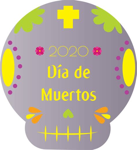 Day Of The Dead Circle Purple Area For Día De Muertos For Day Of The