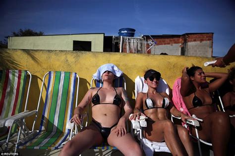 Brazilian Women Use Masking Tape To Create The Tiniest Tan Lines In Rio