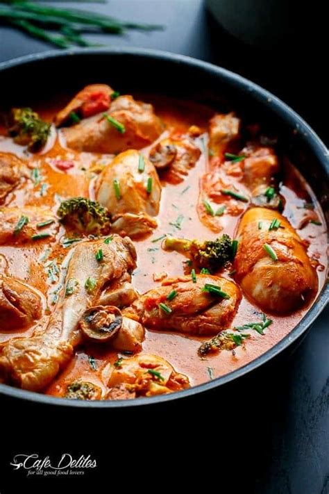 Plantains come in two varieties: Creamy Tomato Chicken Drumsticks - Cafe Delites