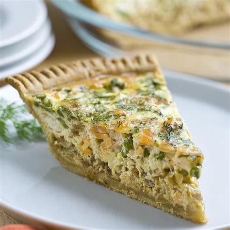 Asparagus And Smoked Salmon Quiche Recipe Eatingwell