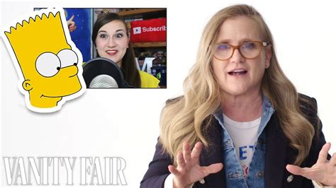 Nancy Cartwright Bart Simpson Reviews Impressions Of Her Voices Vanity Fair Youtube